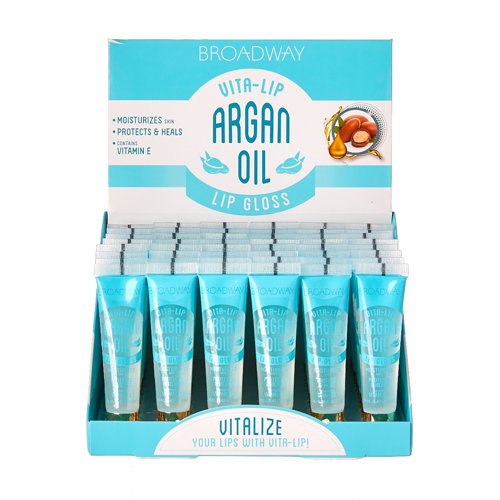 Ruby Kisses Vita Lip Gloss - 48 Piece Display