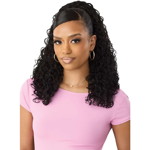 Pretty Quick Drawstring Ponytail Lilla