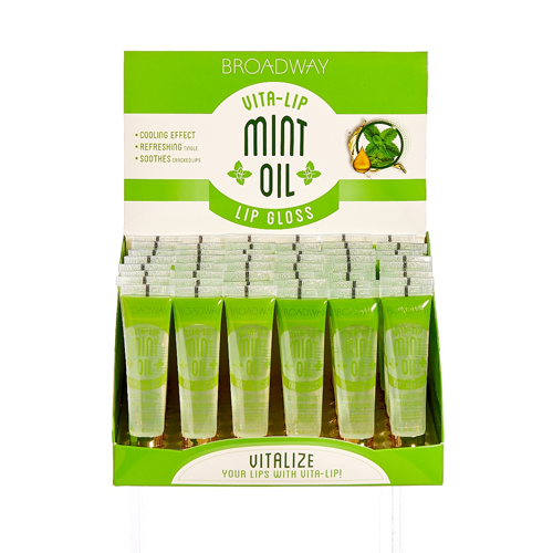 Ruby Kisses Vita Lip Gloss - 48 Piece Display