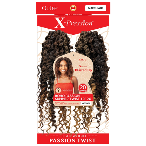 Twisted Up Boho Passion Summer Twist 10" 2X