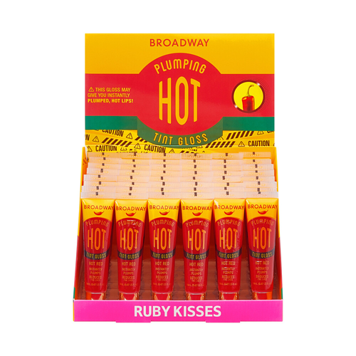 Ruby Kisses Vita Lip Gloss - 48 Piece Display