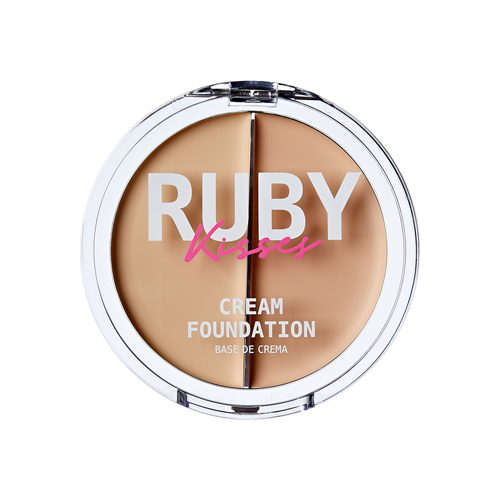 Ruby Kiss Duo Foundation - 3D Face Creator - Cream Foundation - 3 Pack