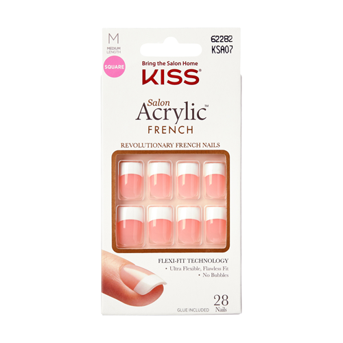 Kiss Salon Acrylic French Nail Kit - 2 Pack