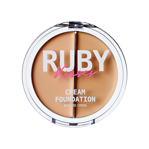 Ruby Kiss Duo Foundation - 3D Face Creator - Cream Foundation - 3 Pack