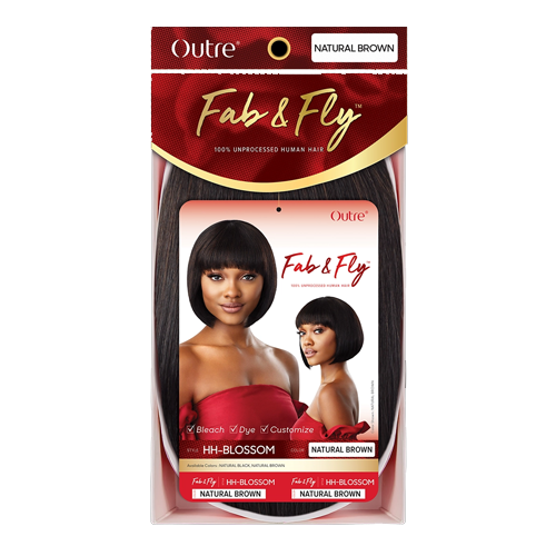 Outre - Human Hair - Fab & Fly Full Cap Wig - Blossom