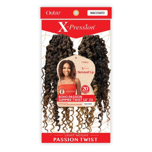 X-Pression Twisted Up Boho Passion Summer Twist 10" 2X