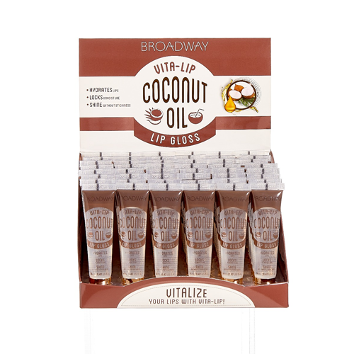 Ruby Kisses Vita Lip Gloss - 48 Piece Display