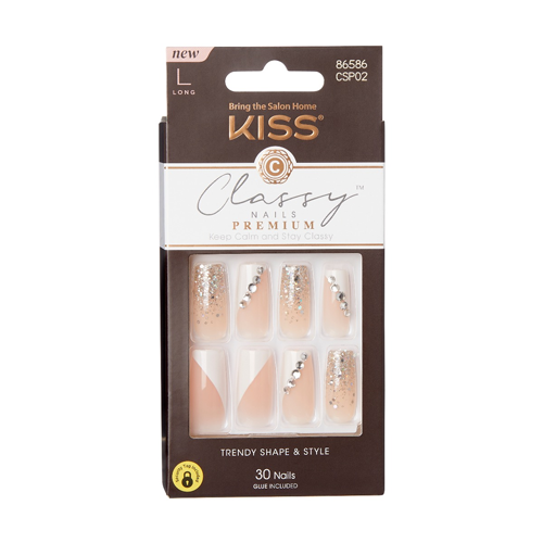 Kiss Classy Nails Premium - 2 Pack