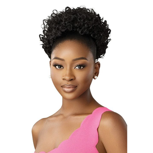 Outre Pretty Quick Drawstring Ponytail Curly Puff