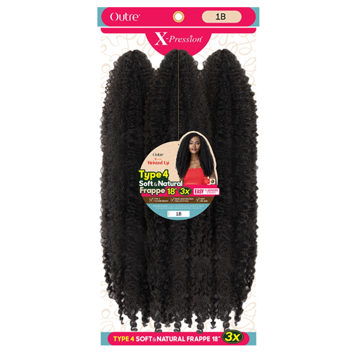 Outre Type 4 Soft & Natural Frappe 18" 3X