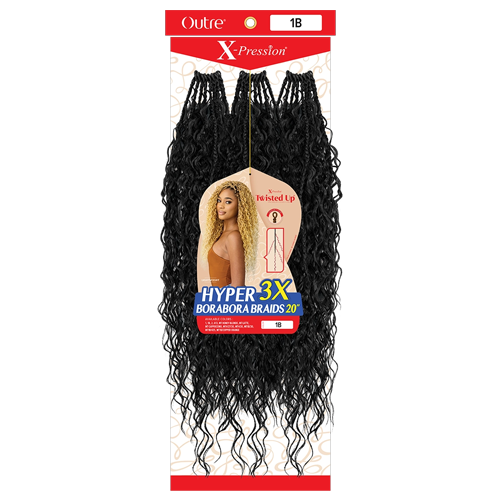 Twisted Up Hyper BoraBora Braid 20" 3X
