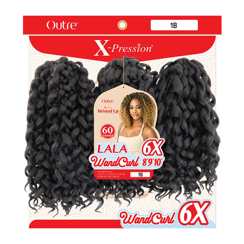 Twisted Up Lala Wandcurl 8"9"10"