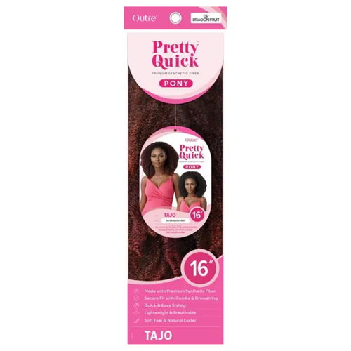 Outre Pretty Quick Drawstring Ponytail Tajo