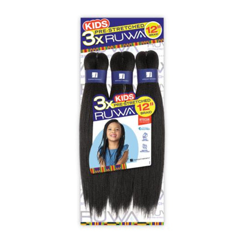 3X RUWA Kids X-Pressions Braiding Hair 12" - (DISCONTINUED)