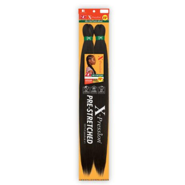 2X X-Pression Prestretched Braid 72" - (DISCONTINUED)
